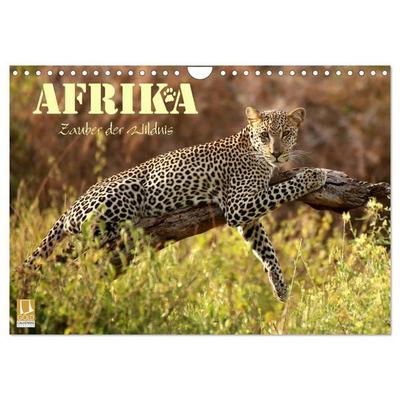 Afrika - Zauber der Wildnis (Wandkalender 2027 DIN A4 quer), CALVENDO Monatskalender