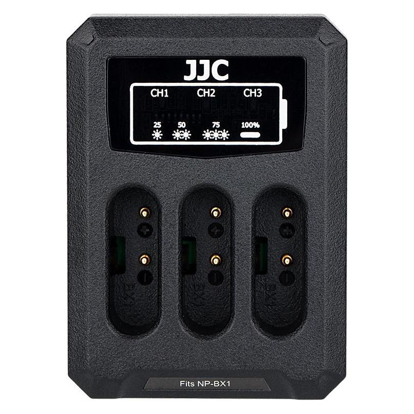 JJC DCH NPBX1T USB Doppelladegerät (Kamera Akku Ladegerät) (DCH-NPBX1T)