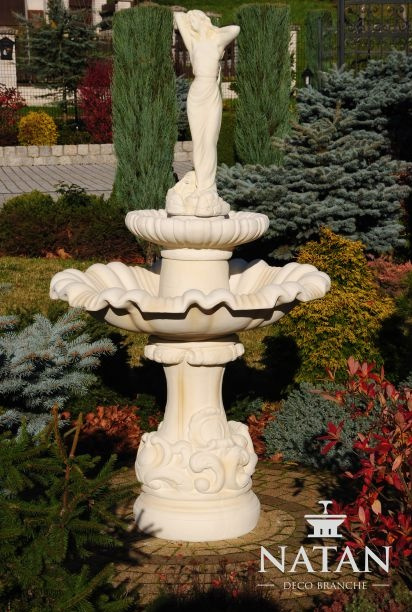 Springbrunnen Garten Teich Brunnen Stein Steinbrunnen Gartenbrunnen Fontaine 182