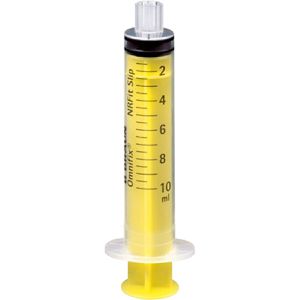 B.Braun Spritzen Omnifix NRFit Slip, steril, 10ml, 3-teilig, NRFit-Slip-Ansatz, Einweg, 100 Stück