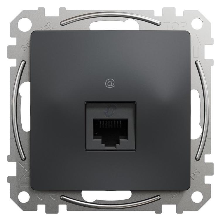 Schneider Electric GN.COM.RJ45 6UTP SCHWARZ ANTRA.SEDNA DES (SDD114461)