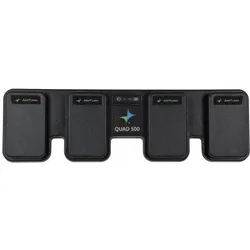AirTurn Quad 500 Bluetooth Fussschalter mit Netzteil (Bluetooth), Fernbedienung, Schwarz