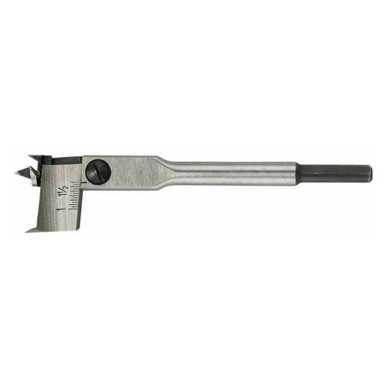 Shots Adjustable hexagonal wooden trowel drill Luna (203330303) (22 - 76 mm) (21227588)