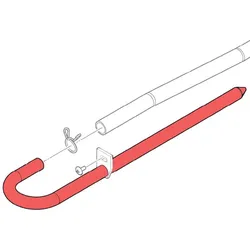 Hoshizaki Einspülrohr IM-21/IM-25/IM-30