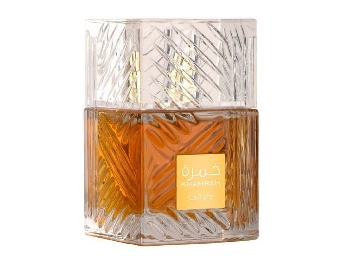 Khamrah Unisex Eau de Parfum 100 ml Kruidig Hout &amp; Vanille van Lattafa