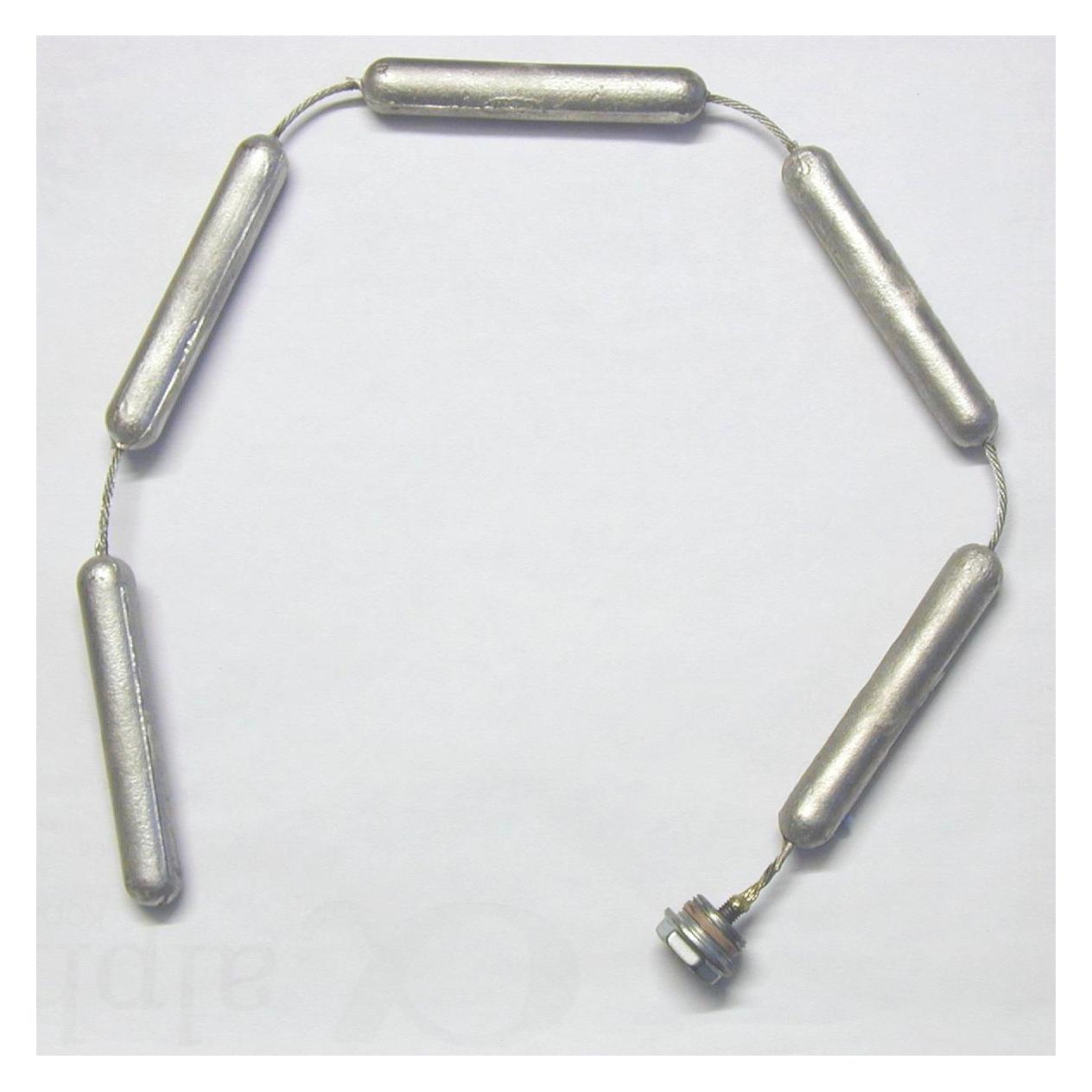 Kettenanode mit PTFE-Dichtung (98320)