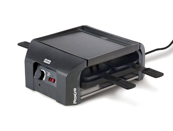 Stöckli Raclette Stöckli Raclette + Pizza Grill Four4 Erweiterungsgerät Anthrazitt