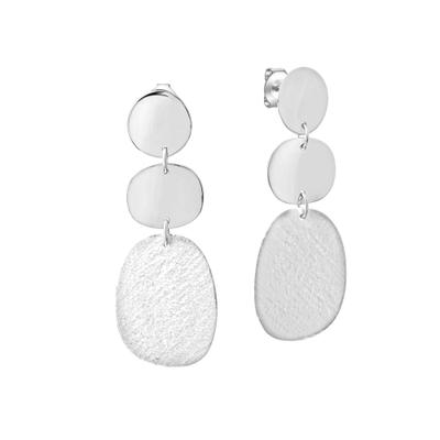Paar Ohrhänger CELESTA, weiß, Ohrringe, Damen, one-size, Silber 925 (Sterlingsilber)