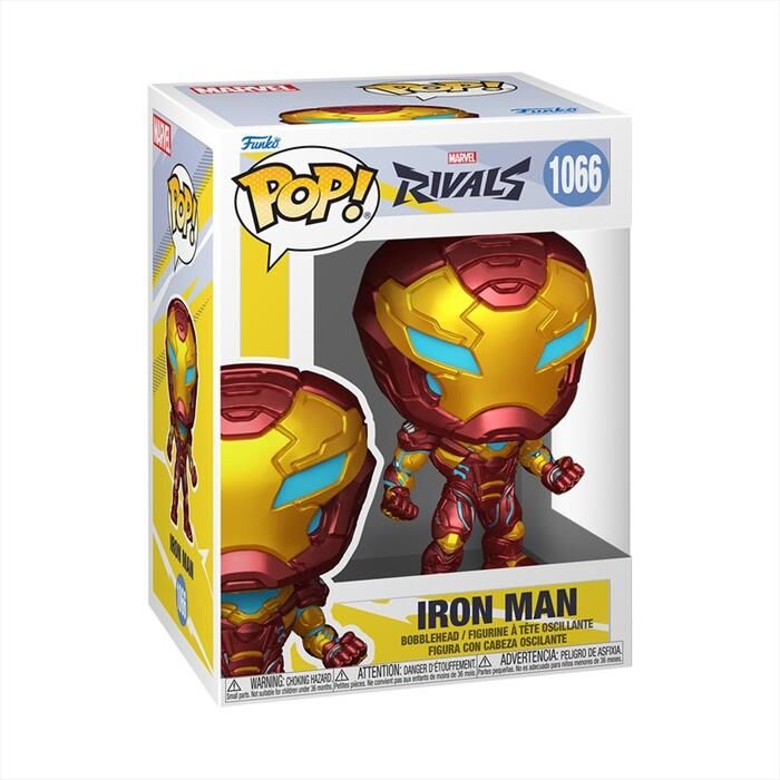 FUNKO Pop Games Marvel Rivals Iron Man 83993, Multicolore