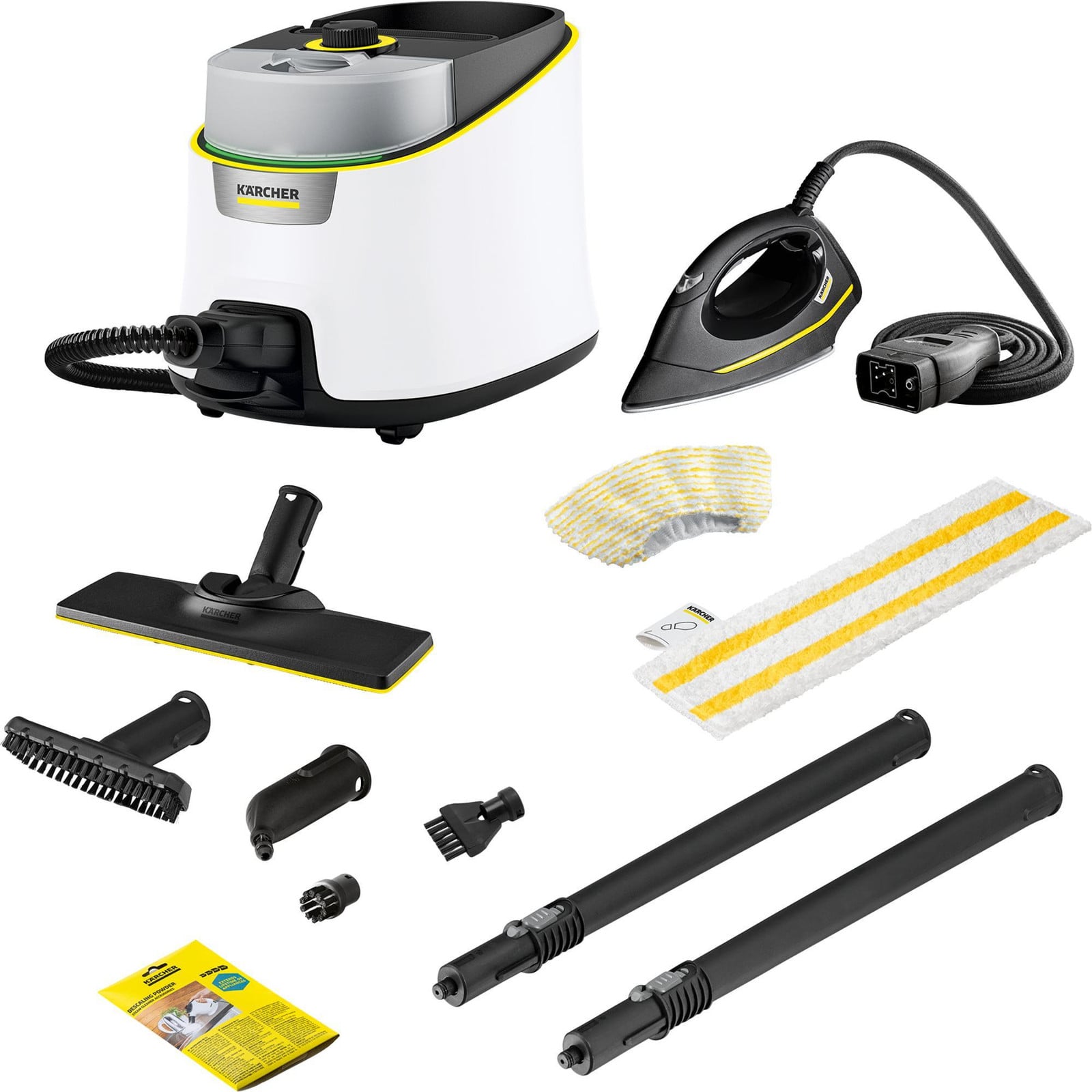 Kärcher stoomreiniger SC 4 Deluxe, wit/zwart