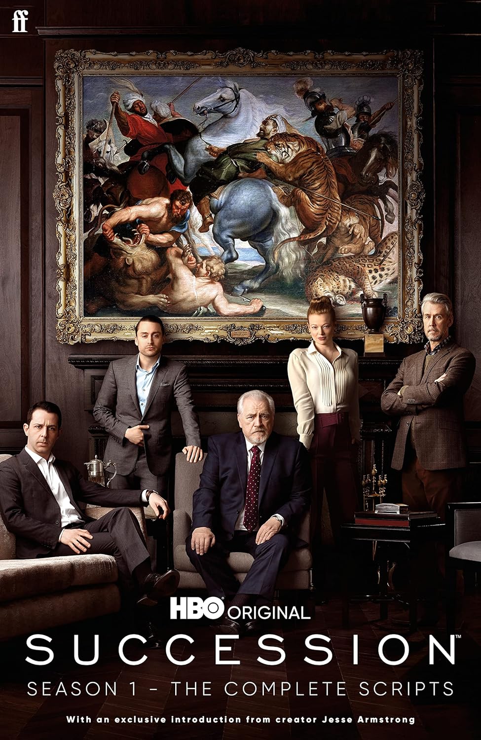 Faber Succession: Season One: The Complete Scripts by Jesse Armstrong - Paperback - Authorised TV Scripts with Deleted Scenes & Exclusive Intro