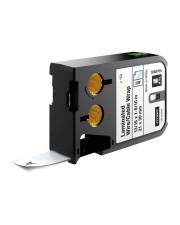 Dymo XTL Vinyl permanenter Klebstoff Schwarz auf Weiß 21 x 39 mm 150 Etiketten Band für 300 500 (1868705)