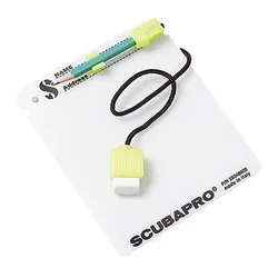 Scubapro Schreibtafel Basic Fluoriszierend