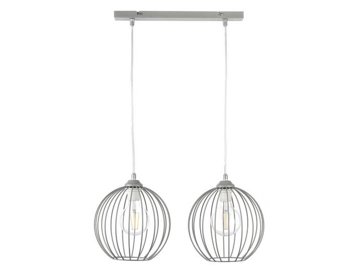 Hängeleuchte 5023 Melone, Grau, Metall, 70x90x25 cm, Eec, ohne Chemie, Lampen & Leuchten, Innenbeleuchtung, Hängeleuchten, Pendelleuchten