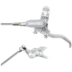 HOPE Scheibenbremse EVO TR4 | einzeln | silber/silber Hinterradbremse