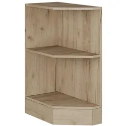 Vicco, Regal, Küchenregal R-Line, Goldkraft Eiche/Goldkraft Eiche, 30 cm mit 2 Fächern
