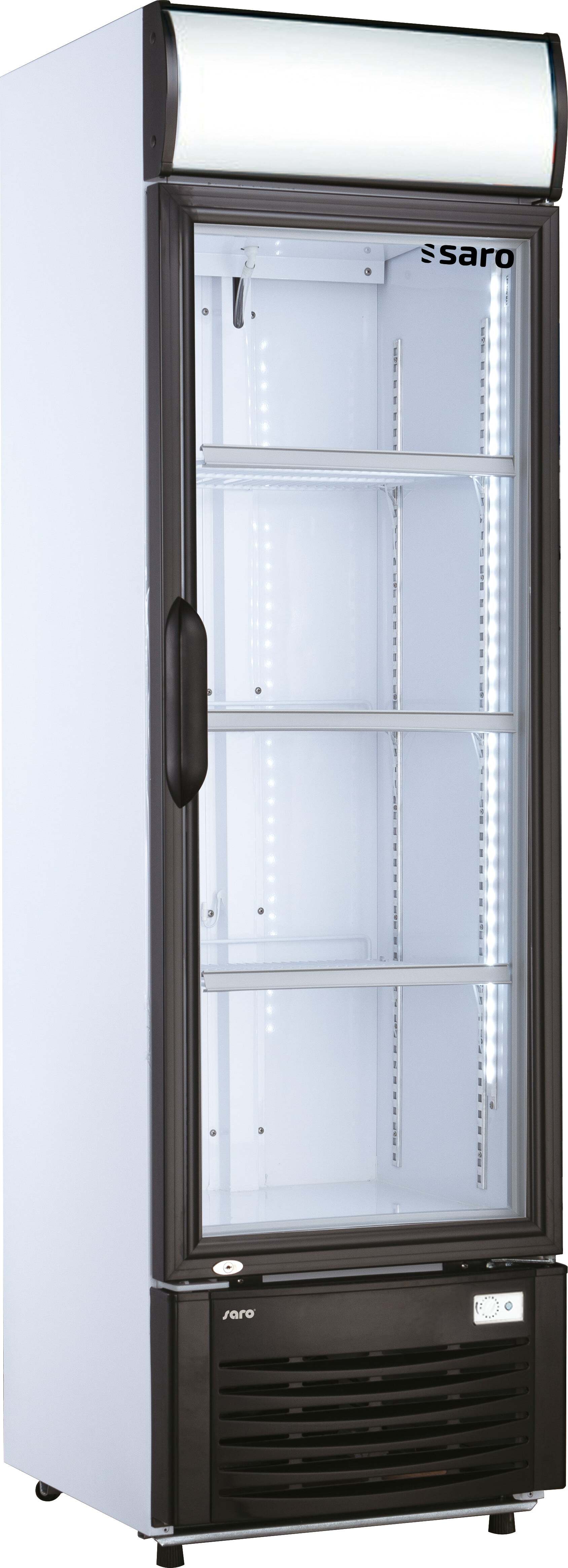 Saro GTK 282 M, Getränkekühler, Freistehend, Schwarz, Weiß, 282 l, 0 - 10 °C, R600a