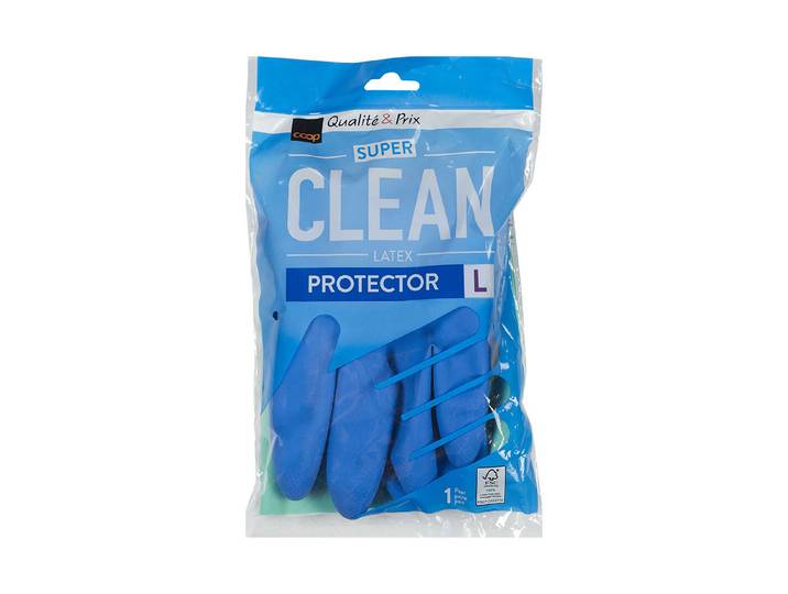 Super Clean Handschuhe Protector FSC blau L