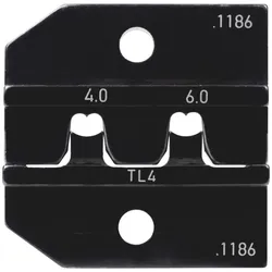 Rennsteig Crimpeinsatz für Tong Ling TL4 4,0 / 6,0 mm2 - 624 1186 3 0