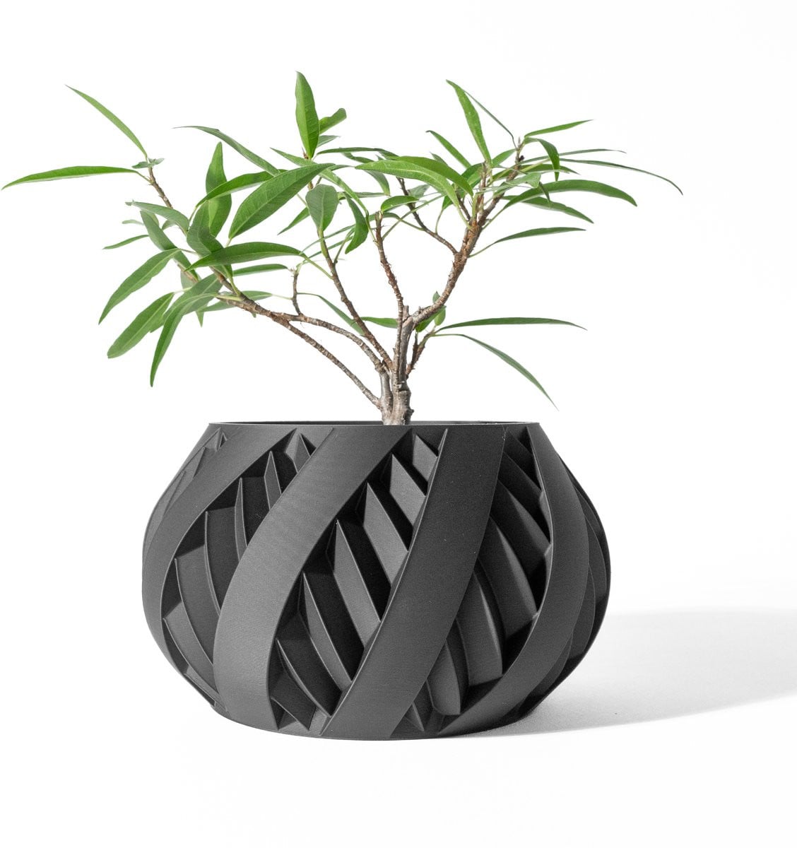 Skushy Silvo Bloempot - Moderne Sculpturale Designpot voor Tafeldecoratie
