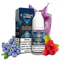 Blue Razz Lemonade NicSalt Liquid by Extreme Flavour 10ml / 20mg