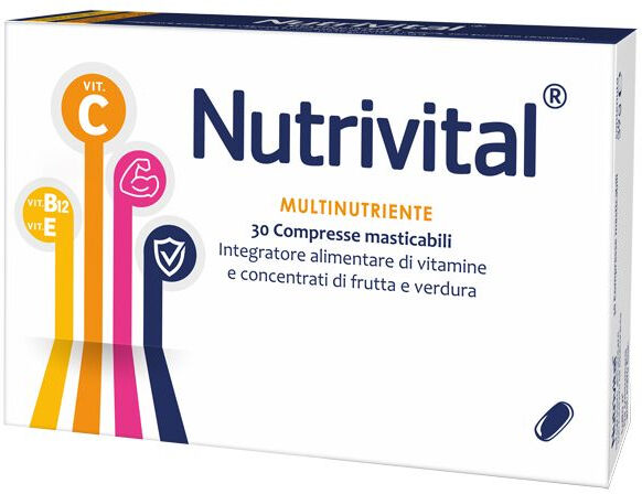 Schwabe Pharma Italia Nutrivital Integratore Antiossidante Amarena 30 Compresse
