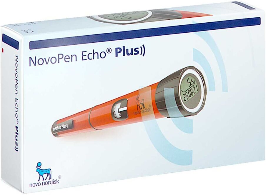 Novopen Echo Plus Injektionsgerät Rot