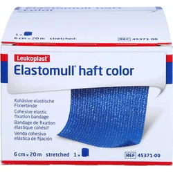 Elastomull Haft Color 6cmx20M Fixierb.blau 1 ST