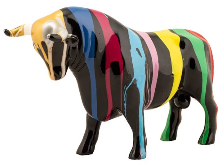 Skulptur Bunter Stier image LAND