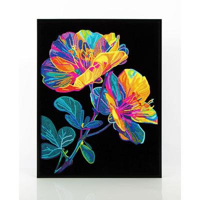 DIAMOND DOTZ - Diamond Painting Neon Blumen