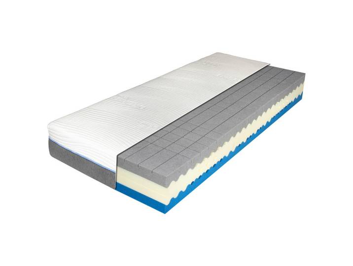 Novel Kaltschaummatratze, Weiß, H3, 180x200 cm, Härtegradauswahl, Bezug abnehmbar/waschbar, alternative Größen erhältlich, Schlafzimmer, Matratzen Shop, Matratzen, Kaltschaummatratzen