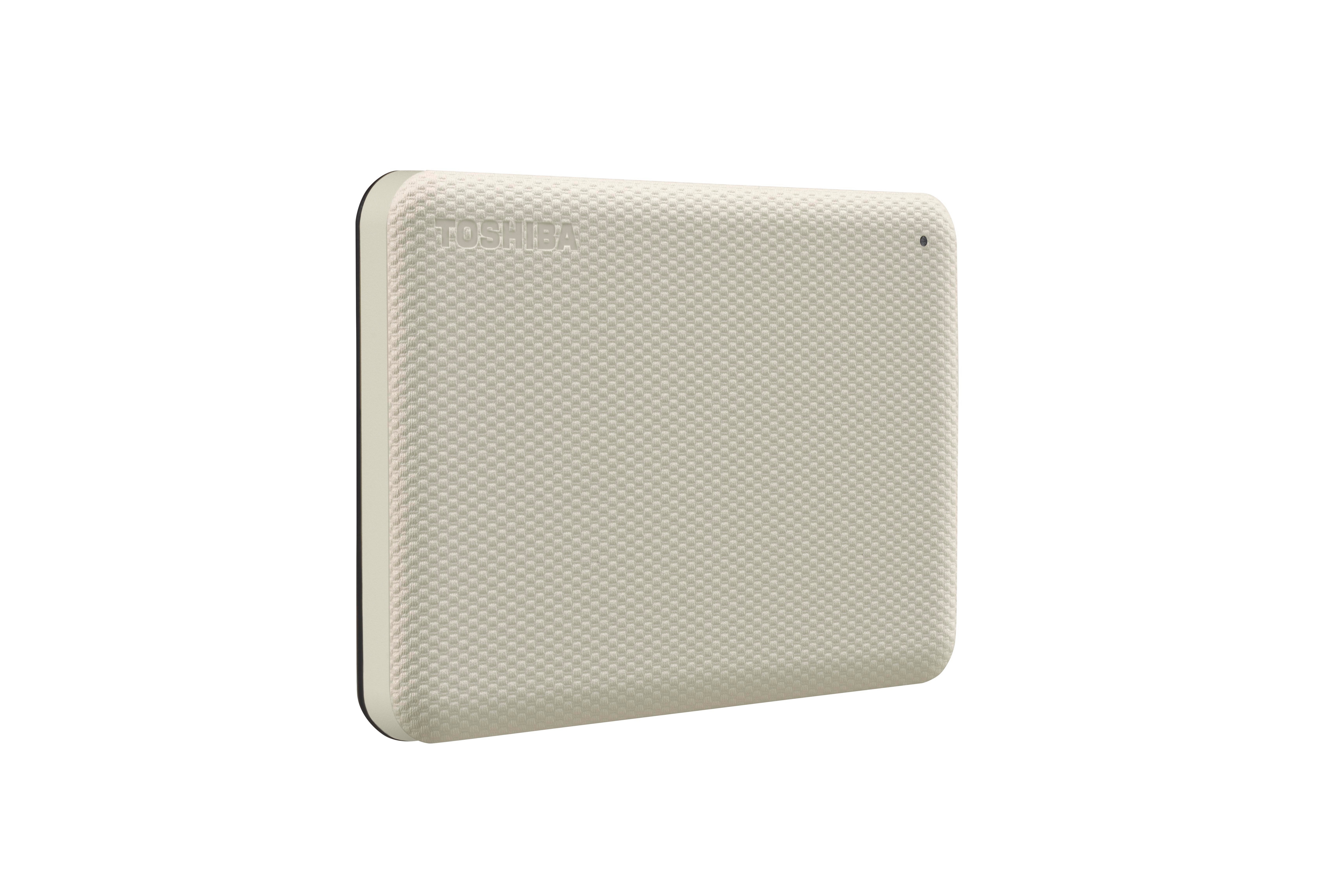 Toshiba Canvio Advance 2 TB externe Festplatte (HDD) Beige