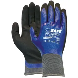 Oxxa, Schutzhandschuhe, Handschuh M-Safe 14-650,Nitril, Gr.10, vollbeschichtet (10)