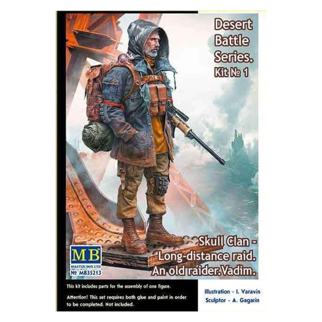 Master Box Skull Clan Long-distance raid. Kit 1. An old raider. Vadim (MB35213)