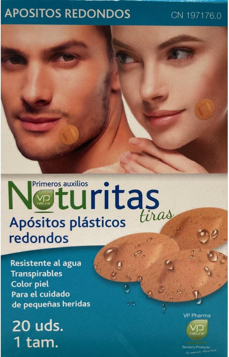 VP NATURA Naturitas Apósitos Redondas 20 uds