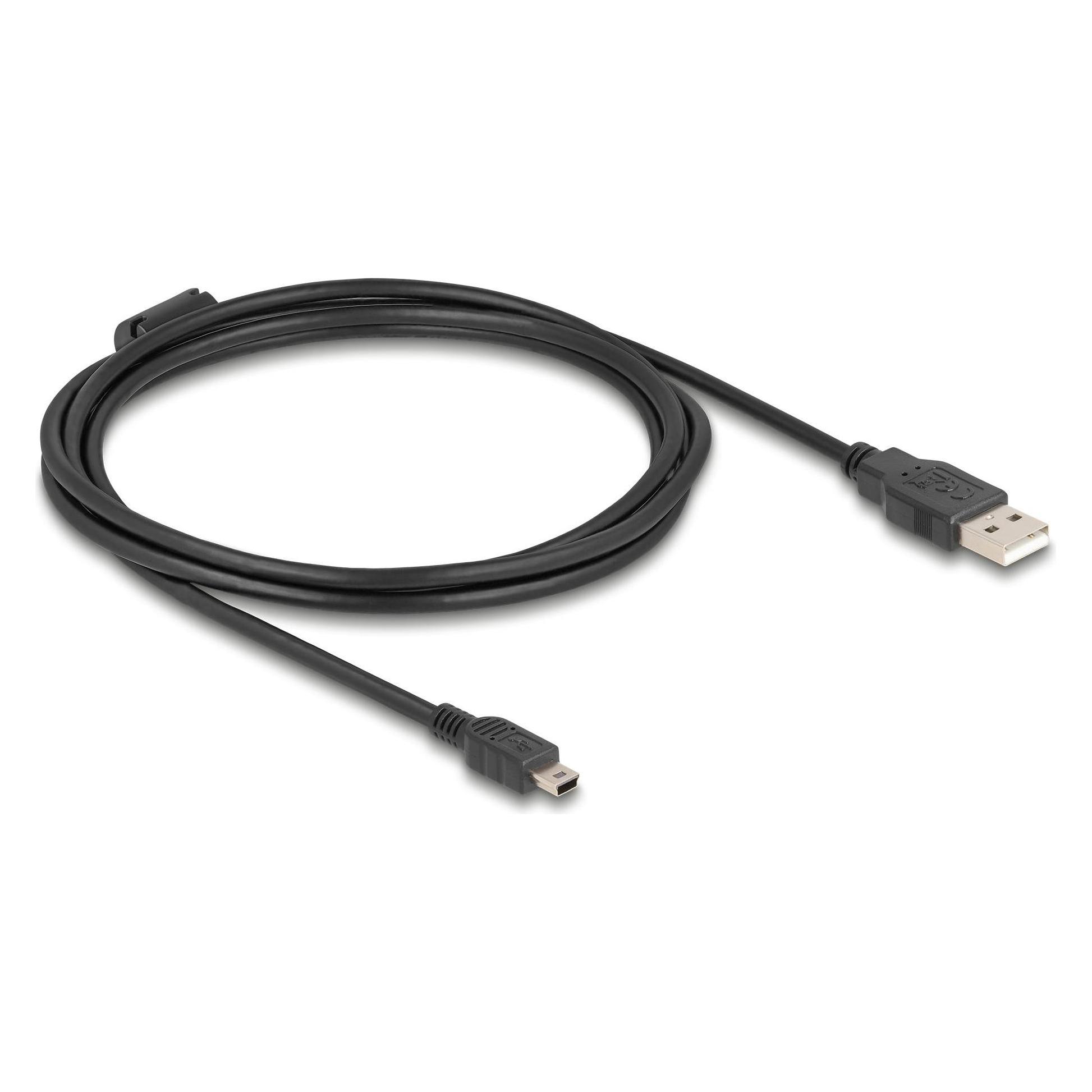 Delock USB-A - USB Mini-B (2 m, USB 2.0) (84914)