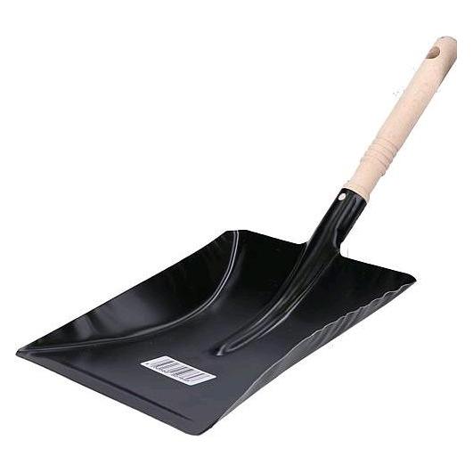 Nölle Kehrschaufel aus Metall, ohne Gummilippe, 44 x 22 cm (1 Stk.) (455500)