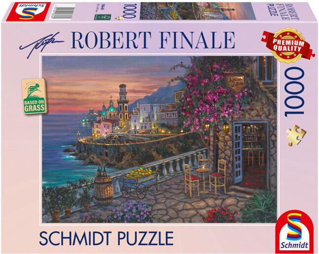 Puzzle 1000 pcs Limoncello Atrani, Robert Finale - Schmidt