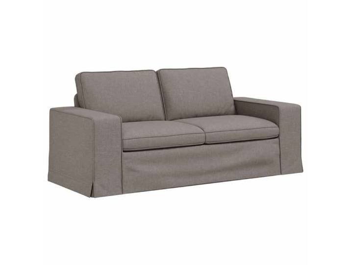 Canapé - VIDAXL - Moderne - Taupe - 182 x 80 x 82 cm - Cadre métal modulable