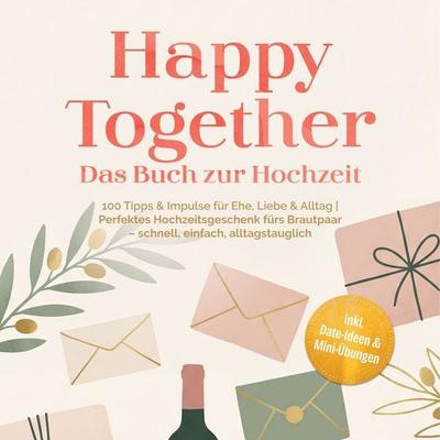 Happy Together – Das Buch zur Hochzeit: 100 Tipps & Impulse für Ehe, Liebe & Alltag | Perfektes Hochzeitsgeschenk fürs Brautpaar – schnell, einfach,