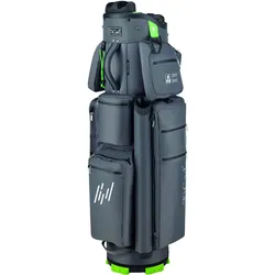 TiCad Quiet Organizer 9 Hole Waterproof, anthrazit/lime