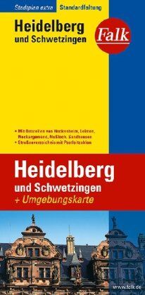 Falk Stadtplan Extra Standardfaltung Heidelberg / Schwetzingen - Preis vom 30.09.2026 09:01:18 h