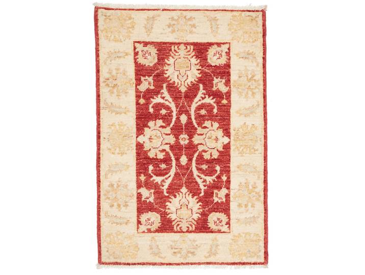 Ziegler Farahan Teppich 61x91 Handgeknüpft Orientteppich Wolle