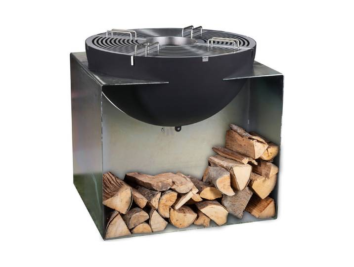 Nouvel Feuer- und Grillkugel Olympia Stahl ⌀ 80 cm