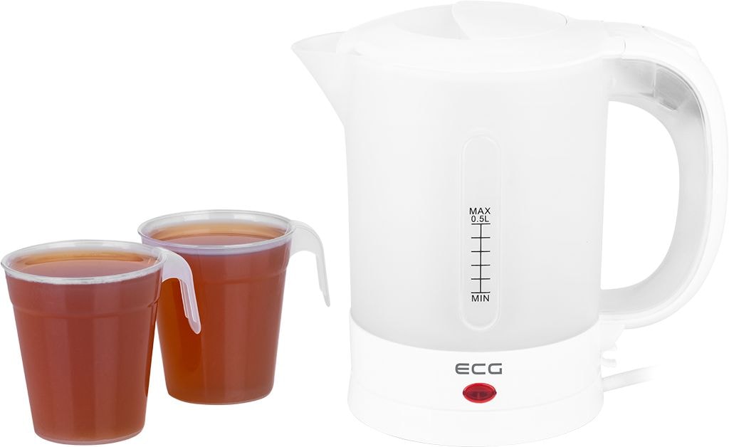 ECG 0,5 l Wasserkocher 1000 W RK500 Travel lite (Weiß) 100001945603