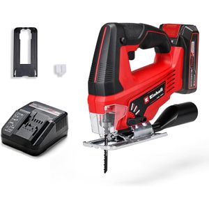 Einhell Stichsäge TC-JS 18/70 Li, Akku-Pendelhub, 18V/2,5Ah, Schnittleistung 70mm, Akku & Ladegerät