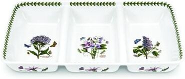 "Portmeirion Botanic Garden 3-Section Server - 17"" x 9.5"""