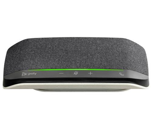 HP Poly Sync 10 USB-A USB-C Speakerphone Konferenzlautsprecher Silber