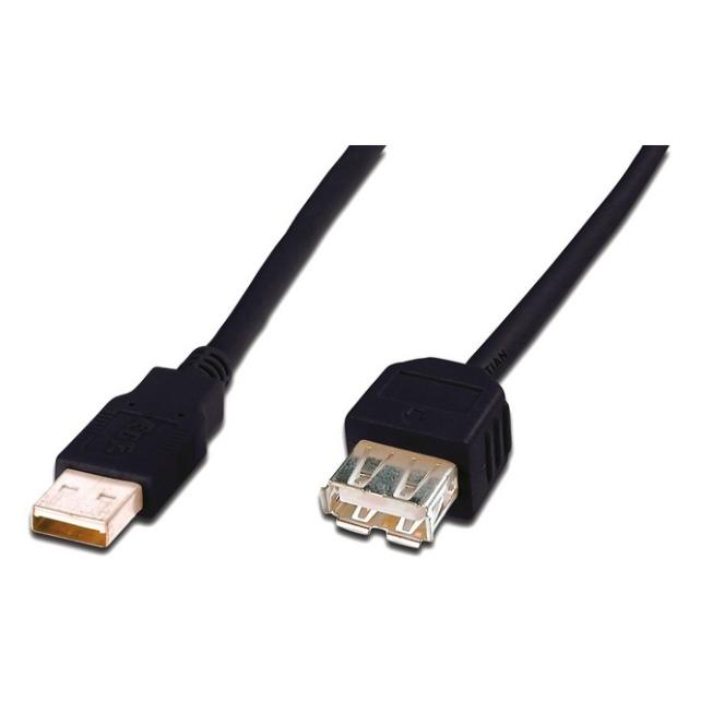 Goobay USB 2.0 Verlängerung (5 m, USB 2.0) (93601)