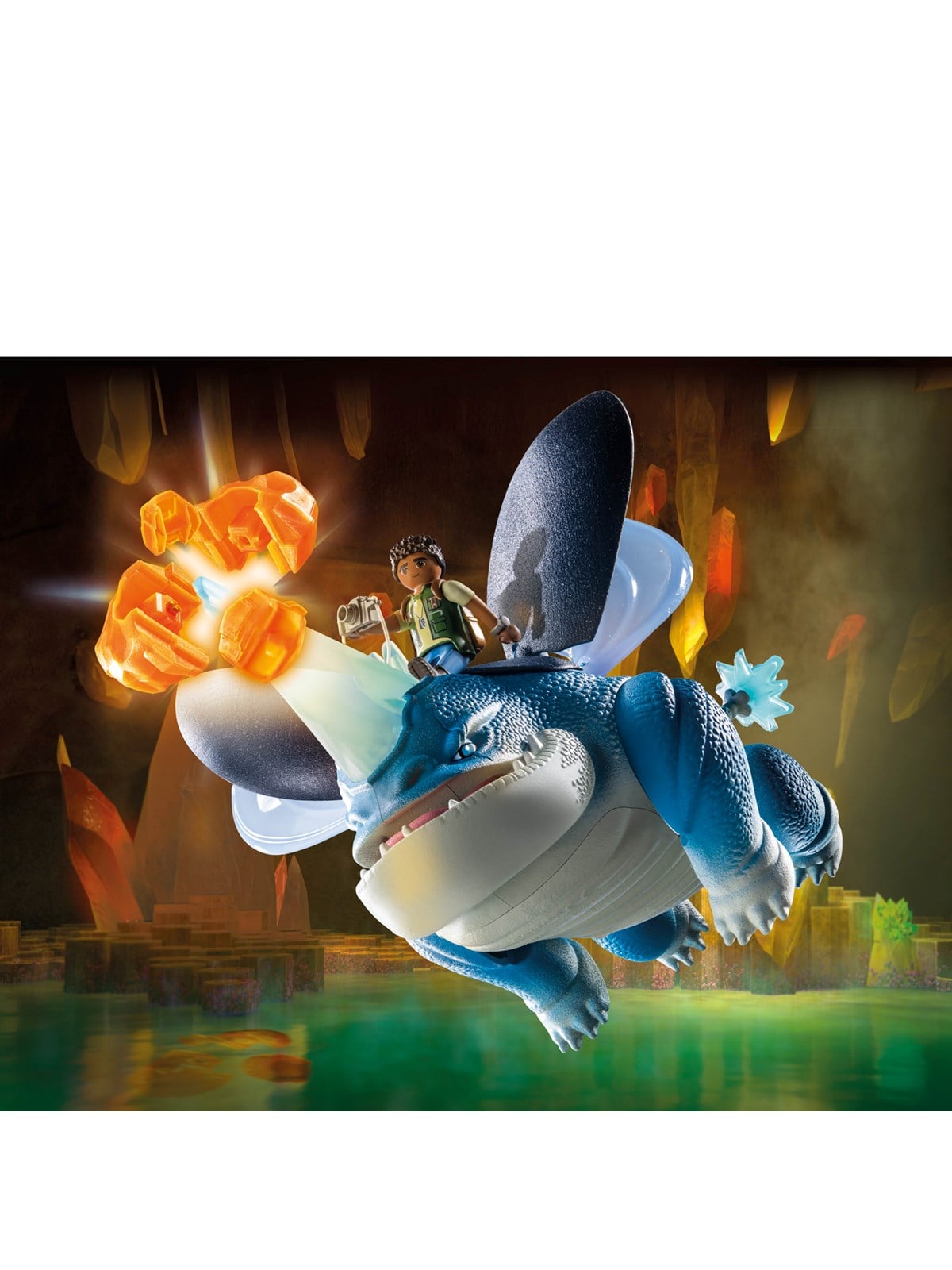 Playmobil Dragons: The Nine Realms - Plowhorn & D'Angelo